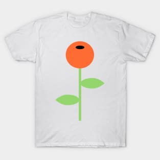Summer Red Poppy Cottage Garden Flowers Digital Art | Melanie Jensen Illustrations T-Shirt